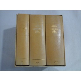 ROMANIA PAST; PRESENT; PROSPECTS - NICOLAE CEAUSESCU - ( 3 vol )